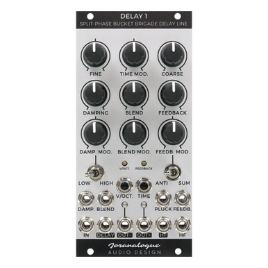Joranalogue Delay 1 Eurorack BBD Karplus Strong Module at Signal Sounds