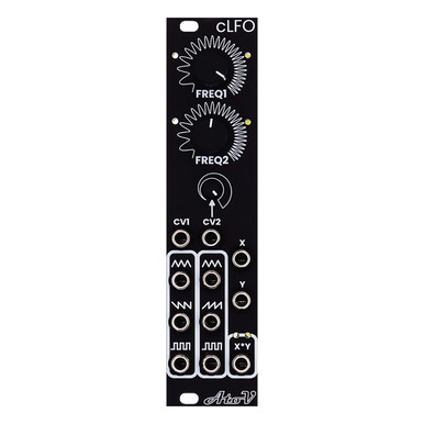 AtoV Project cLFO Eurorack LFO module (Black) at Signal Sounds