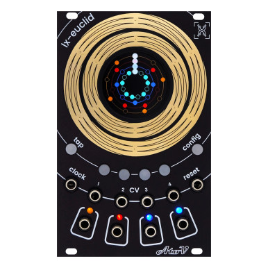 AtoV Project lx-euclid Eurorack Euclidean Sequencer Module