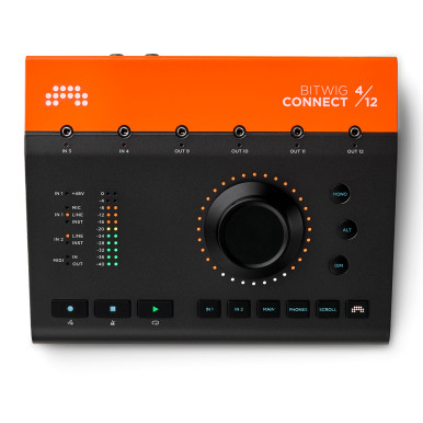 Bitwig Connect 4/12 USB C Audio Interface with CV/Gate