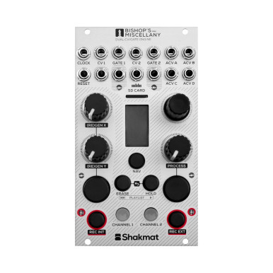 Shakmat Modular Bishop's Miscellany Mk2 Eurorack Dual CV/Gate Recorder Module