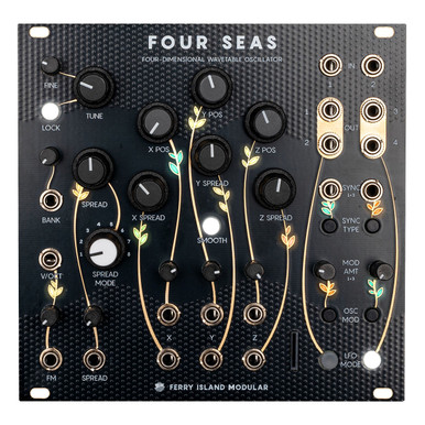 Ferry Island Modular Four Seas Eurorack Wavetable Oscillator Module