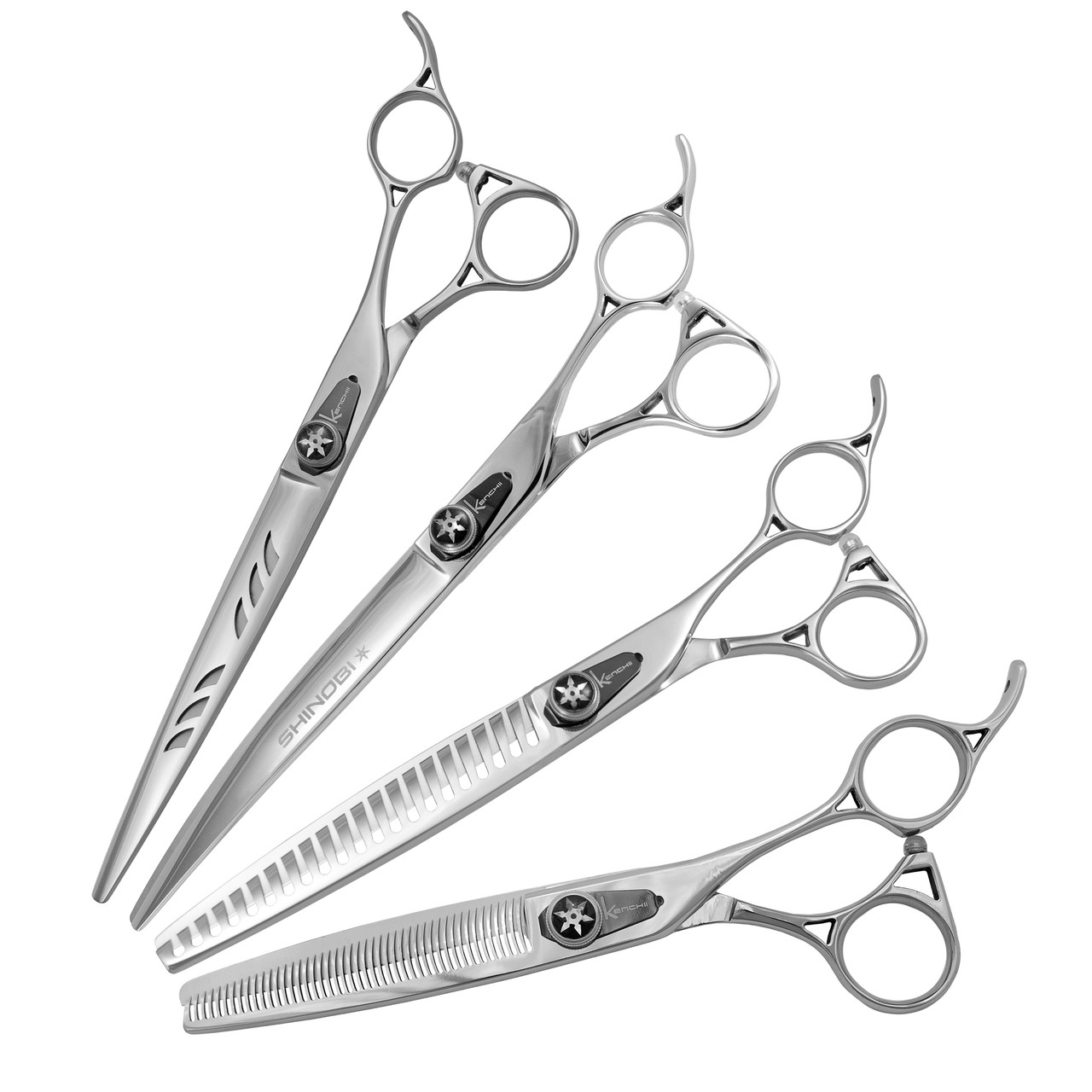 刃頭 ILLMARIACHI SWORD HEADS NIPPS 野良犬 セット Shinobi | Shears - Kenchii Grooming