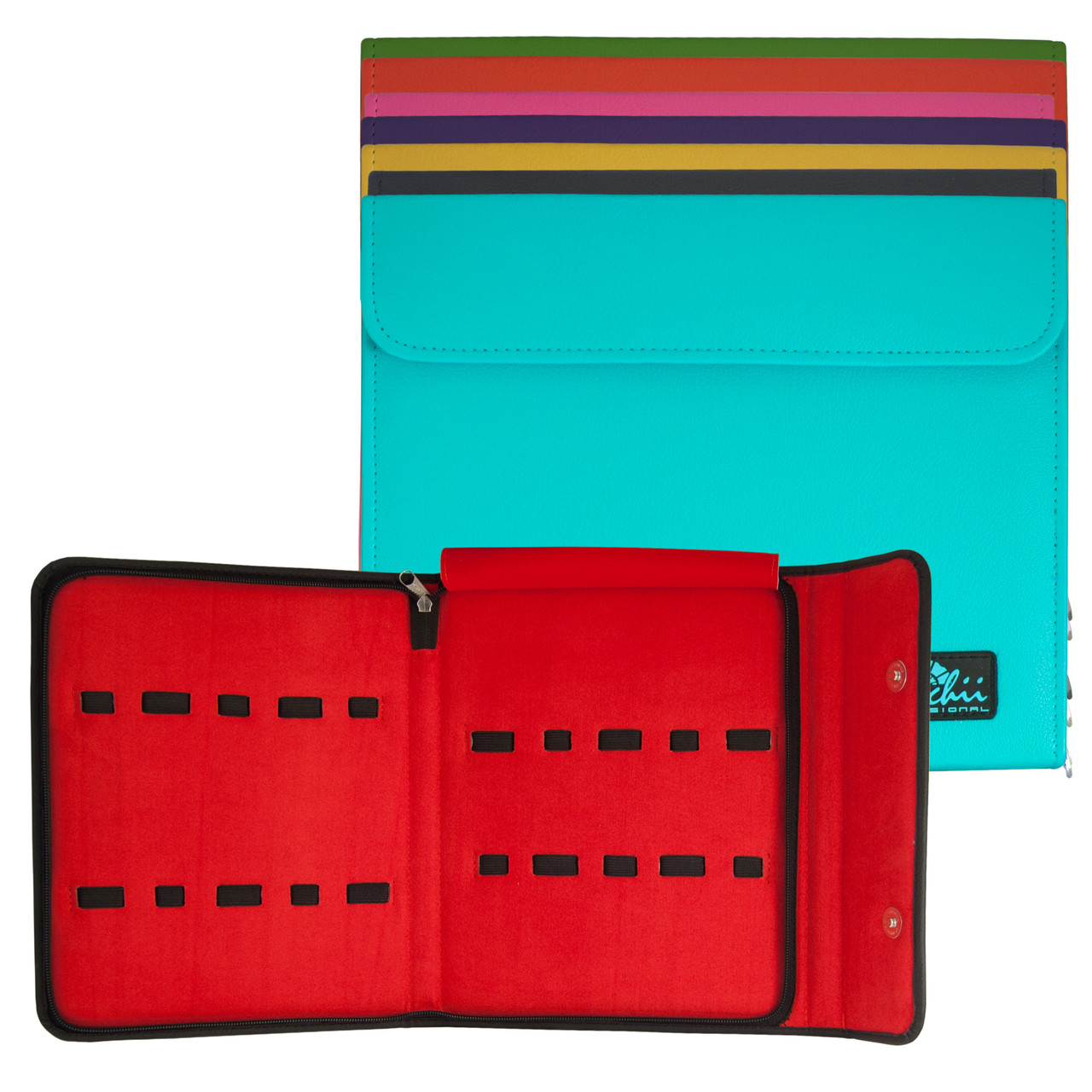 Faux Leather 10-shear case - Kenchii Grooming