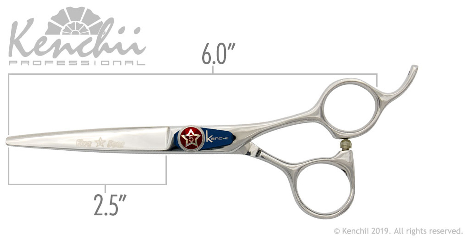 Offset Handle Beauty Scissors