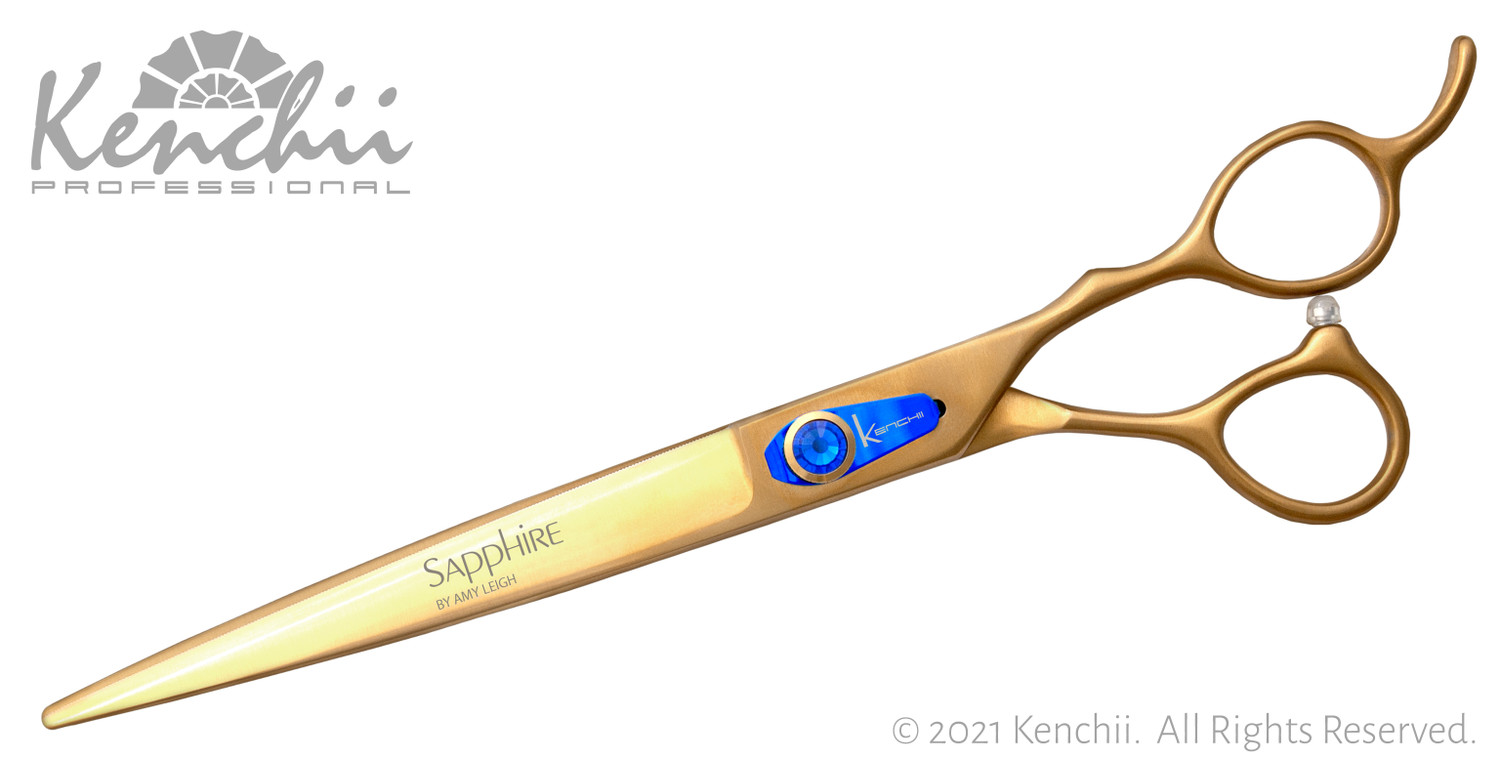 Sapphire™ by Amy Leigh  Sapphire™ Shears Set - with Case - Kenchii Grooming