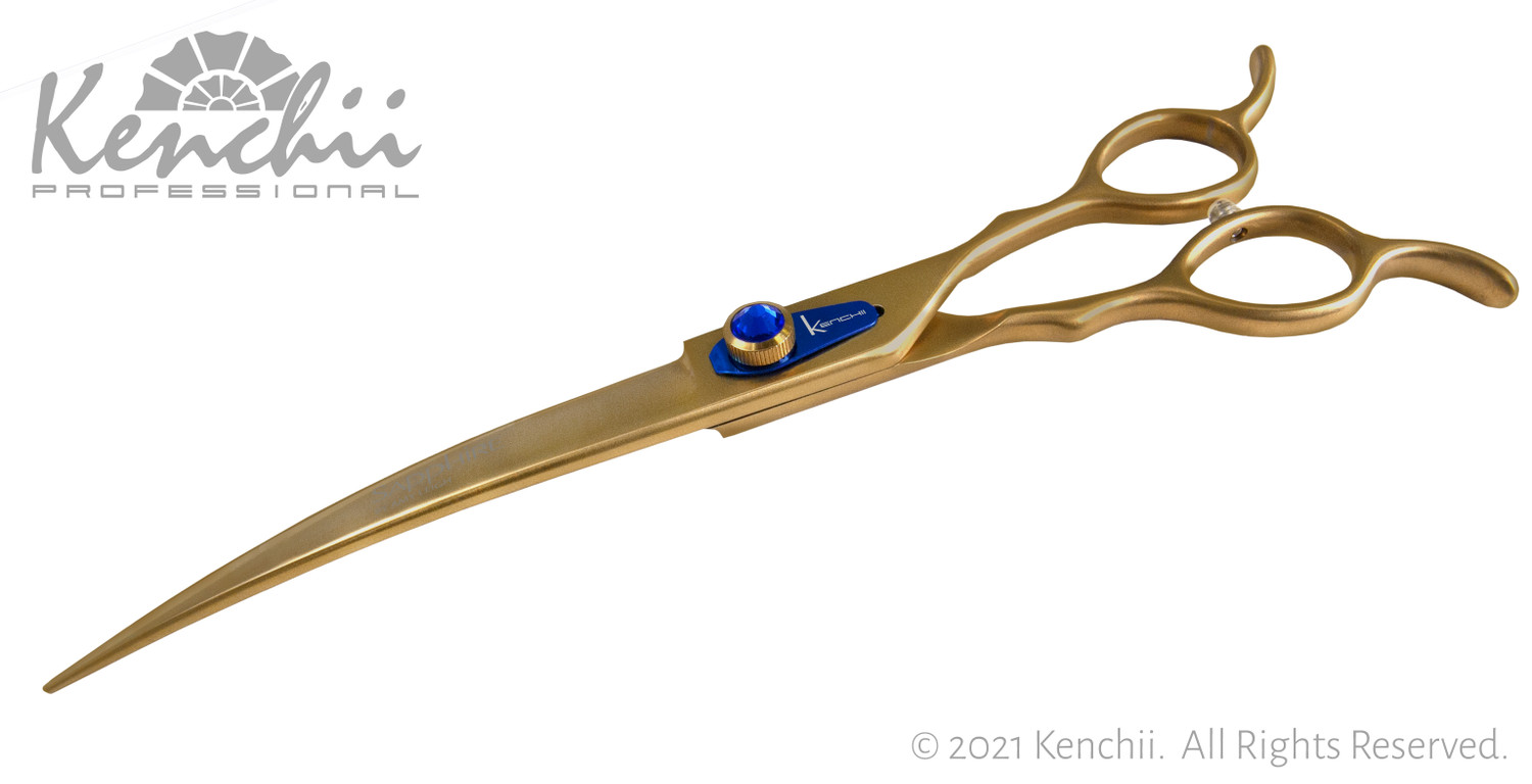 Kenchii Rose Gold 8 Curved Shear