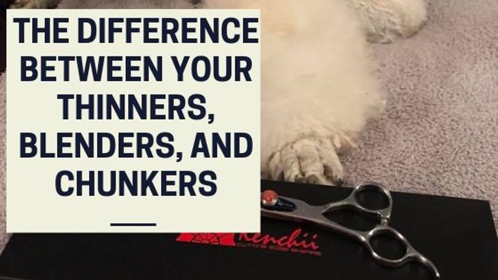 The Difference Between Your Thinners, Blenders, and Chunkers 
