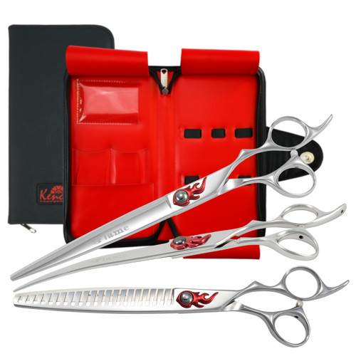 Flame 8 inch set with case