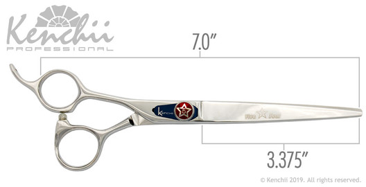 lefty grooming shears