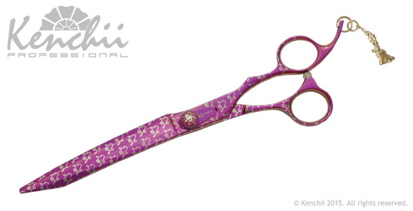 Kenchii Pink Poodle™ 8-inch straight front.