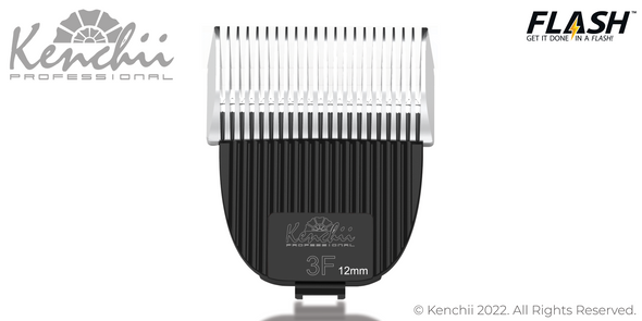 Kenchii Flash™ 3F clipper blade - Front View