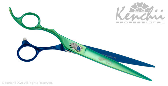 Kenchii Peacock™ 8-inch shear. - Lefty