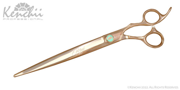 Kenchii Rosé 9-inch straight shear.