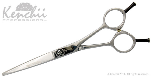 Kenchii Five Star™ 6.5-inch even handled curved scissor.