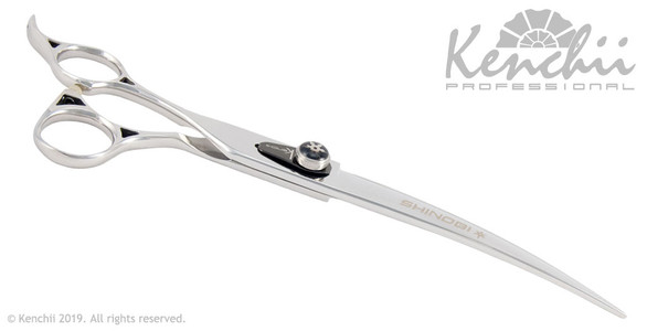 Kenchii Shinobi™ 8-inch curved left-handed profile.