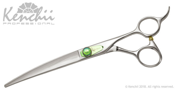 Kenchii T-series™ 7-inch curved grooming shear.