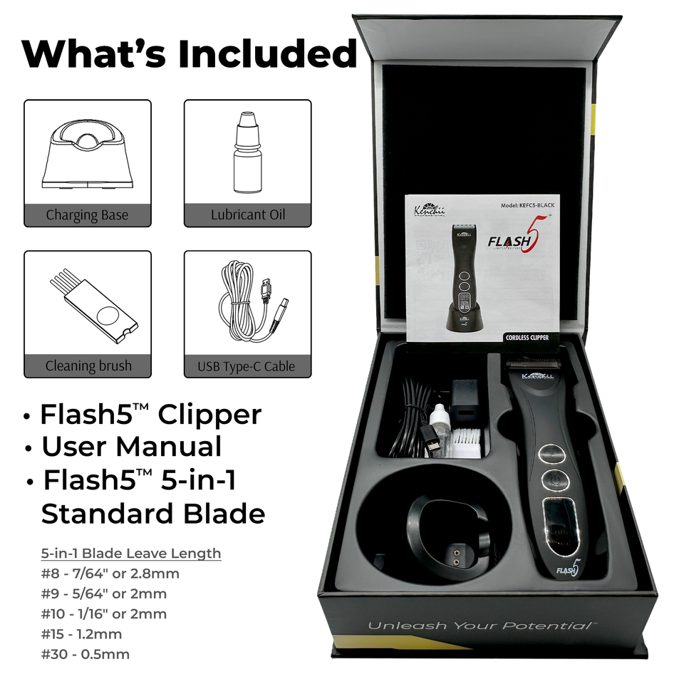 Flash5™ - 5-in-1 Clipper | Matte Black