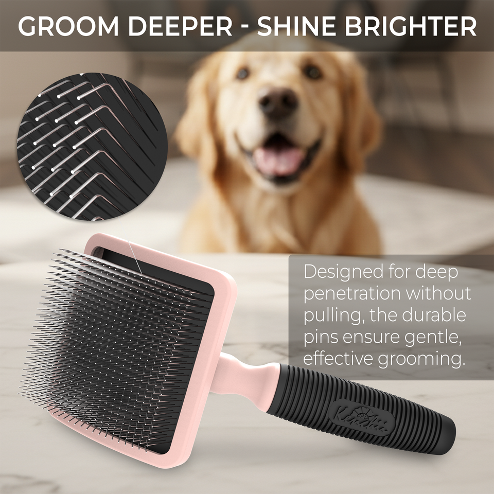 Kenchii™ Long Pin Slicker Brush