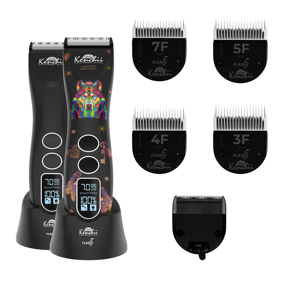 Flash5™ Clipper & 5-Piece Blade Set