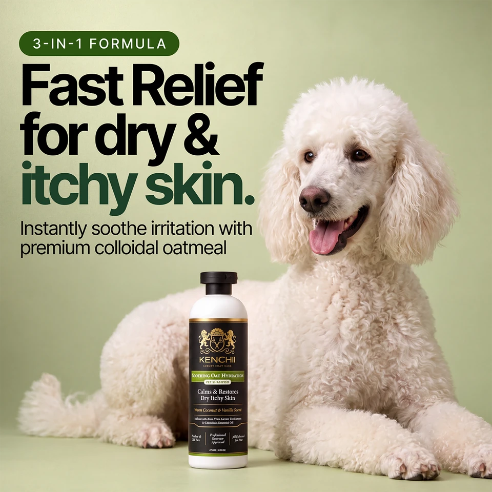 Oatmeal & Aloe Vera Dry Skin Hydration Therapy Shampoo • 16 oz.