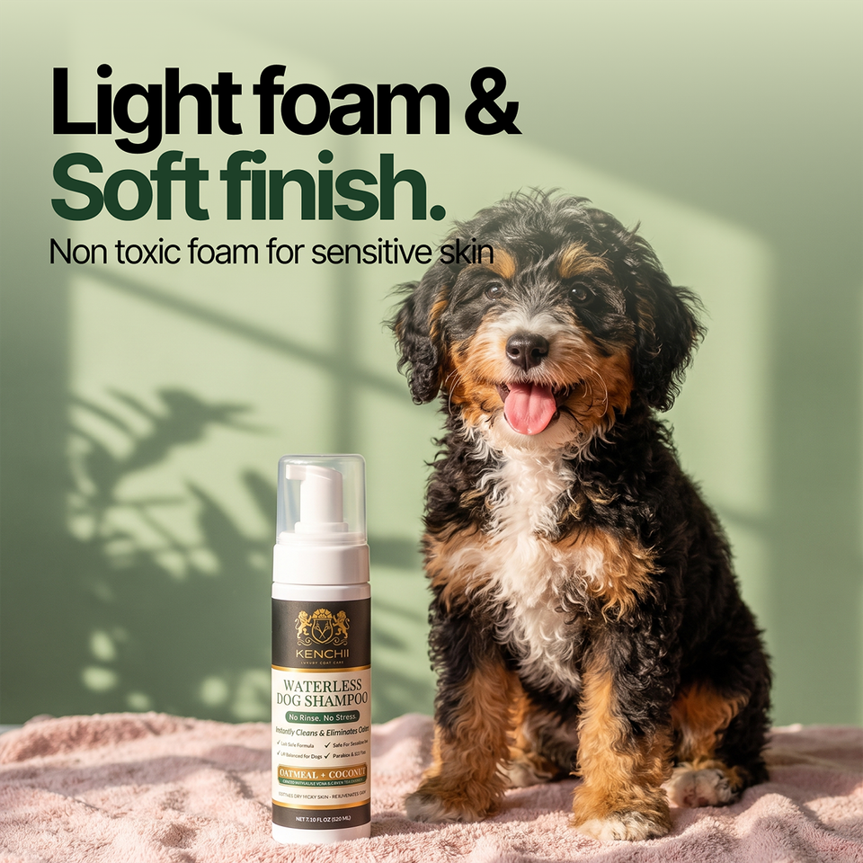 Waterless Oatmeal & Coconut Dog Shampoo • 7.1oz