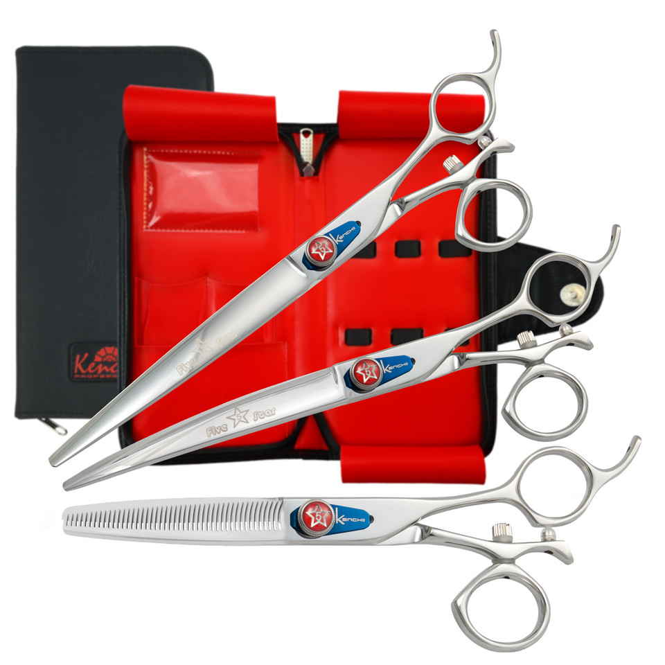 Five Star 8" | 3-Piece Shears Set - Offset Swivel