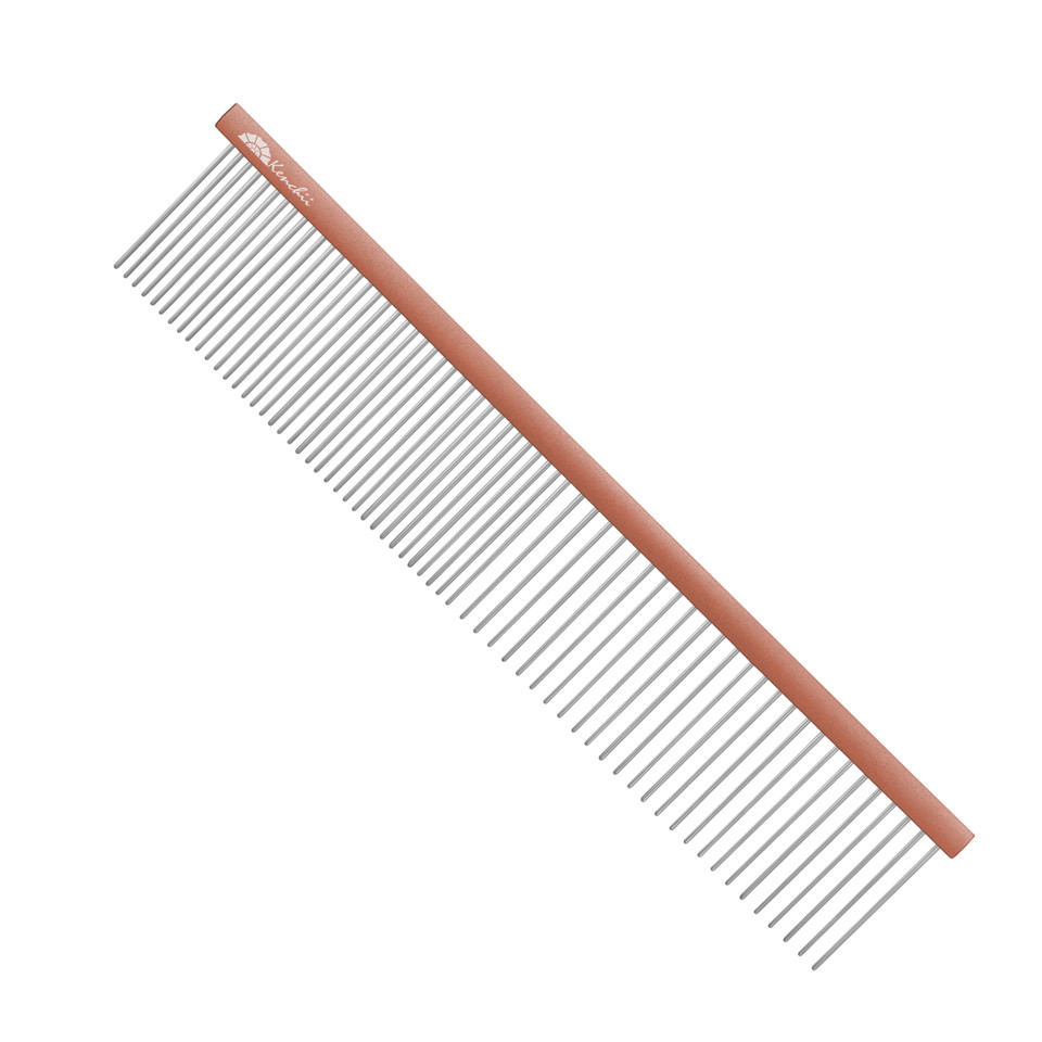 Premium Satin Rose Gold Grooming Combs