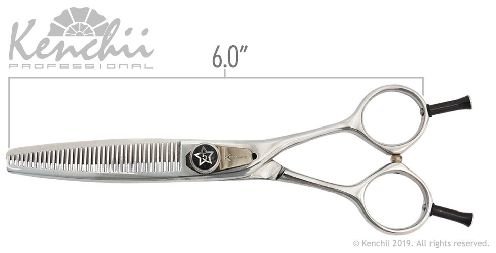 Kenchii Five Star™ 38-tooth thinner measurements.