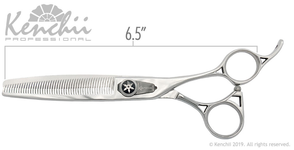 Kenchii Shinobi™ 46-tooth 6.5-inch thinner measurements.