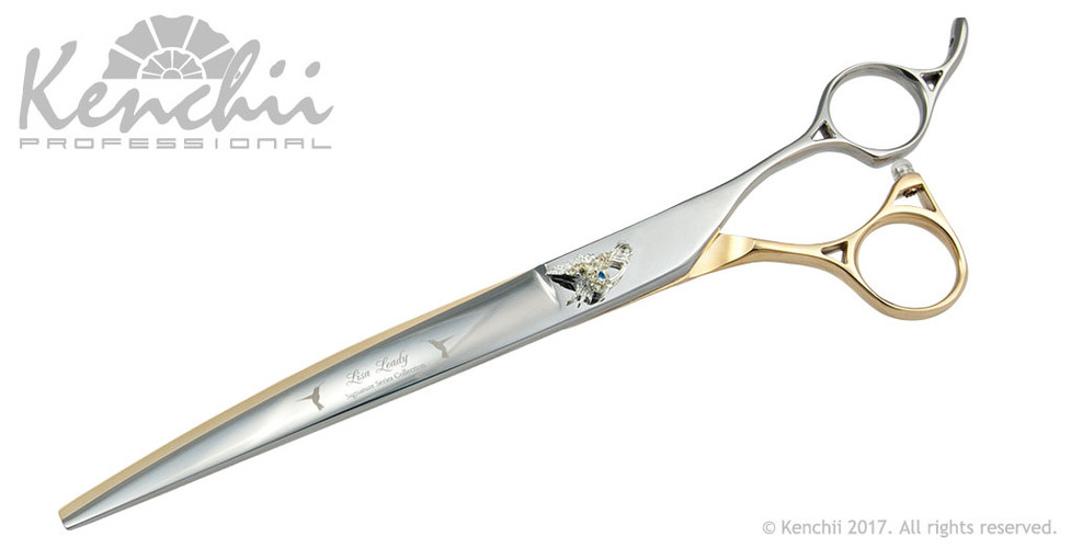 Lisa Leady by Kenchii 8-inch curved shear.