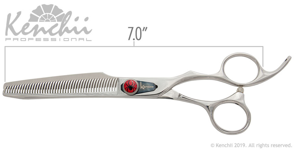 Kenchii Spider 44-tooth, triple-serrated thinner measurements.
