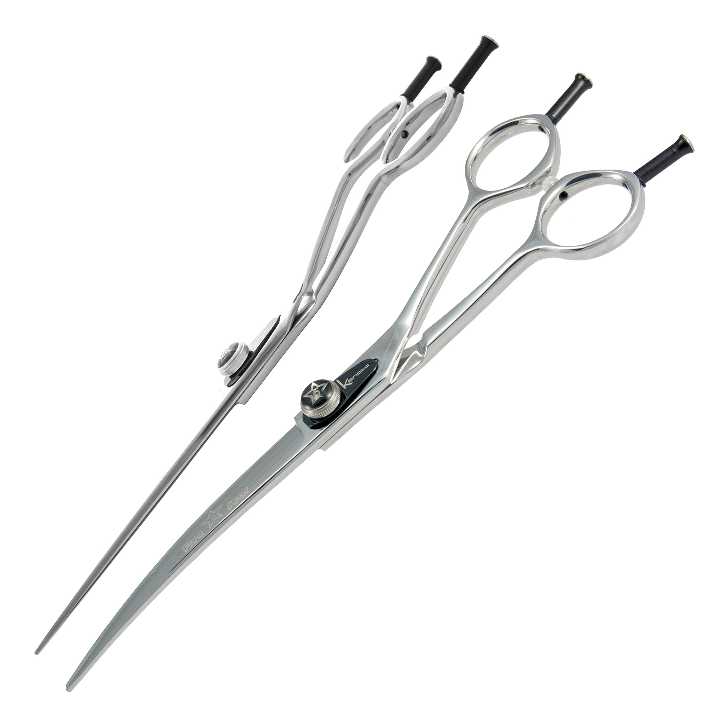 Ken！【美品】B&W_606S2 Five Star Bent | Shears - Kenchii Grooming