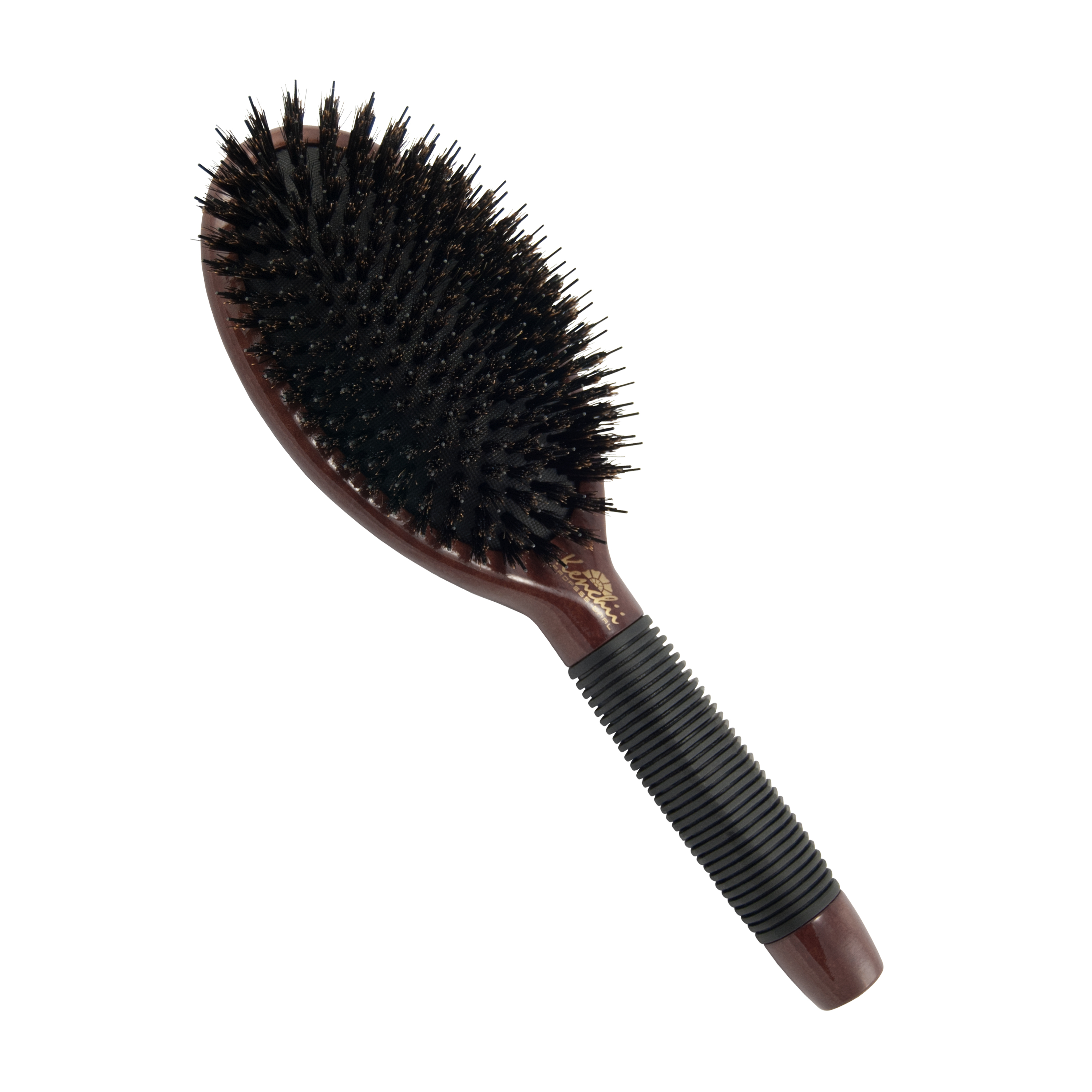 Large Boar and Nylon Bristle Brush with One-piece Maple Body