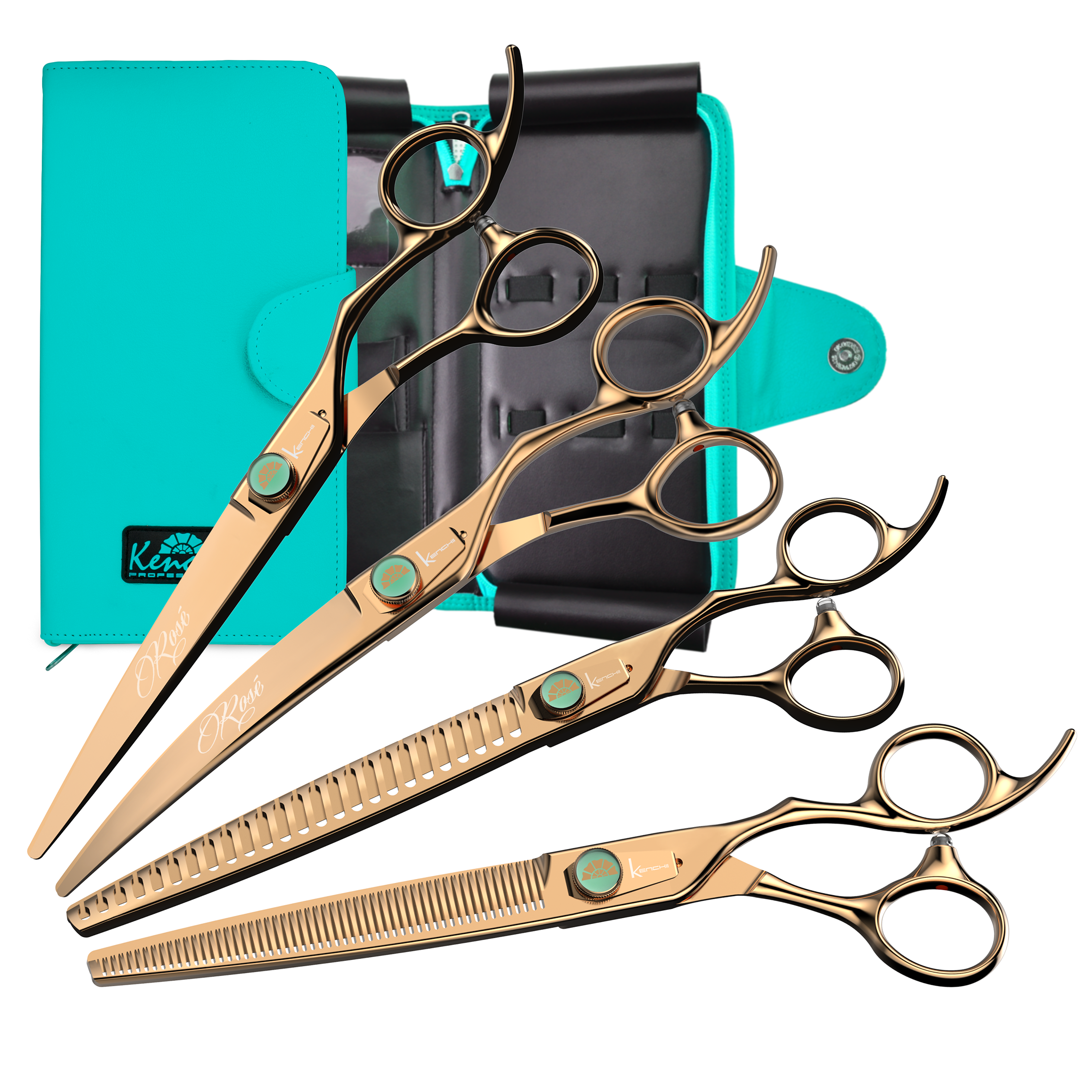 Kenchii Rosé™ | 4-Piece Set - 7.0" - with Case