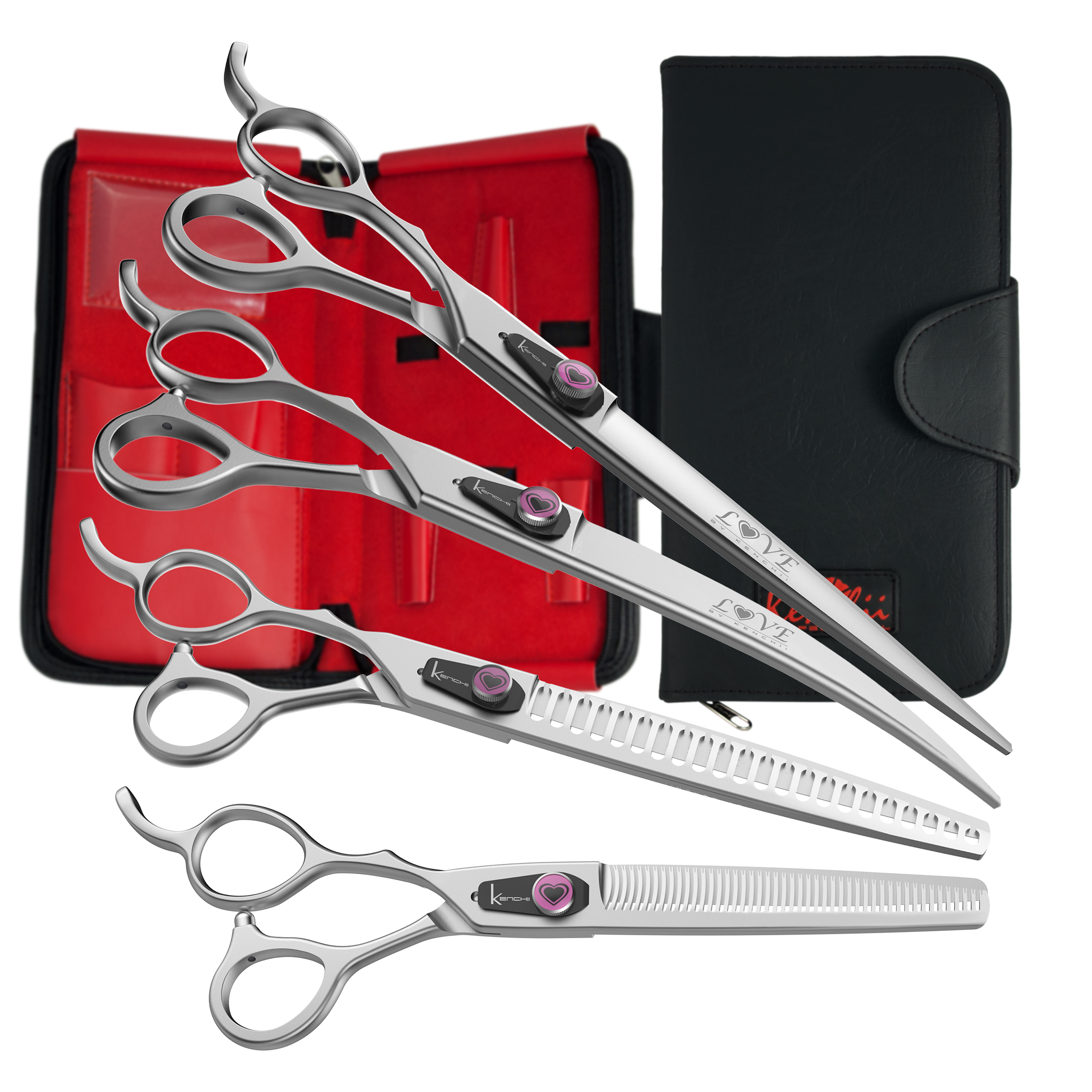 Cyber dog ビスチェ Love | 4-Piece Shears Set - Lefty - Kenchii Grooming