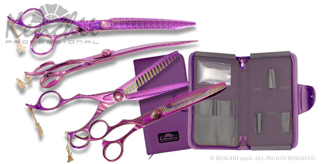 Kenchii Pink Poodle™ | 4 Piece Set - 8.0