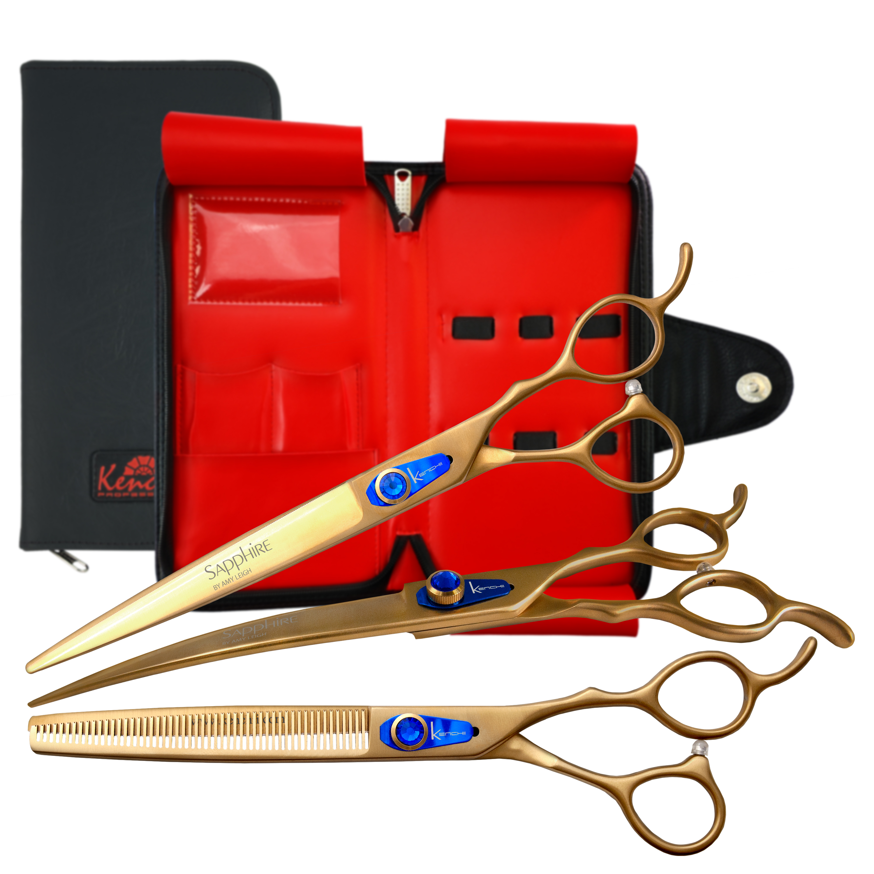 Cuttingbearページ Sapphire™ by Amy Leigh | Sapphire™ Shears Set - with Case