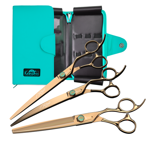 Rosé | 3-Piece Shears Set - Kenchii Grooming