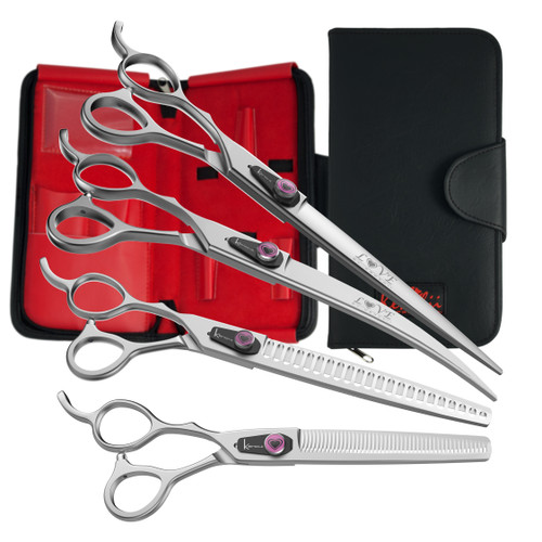 Love | 4-Piece Shears Set - Lefty - Kenchii Grooming