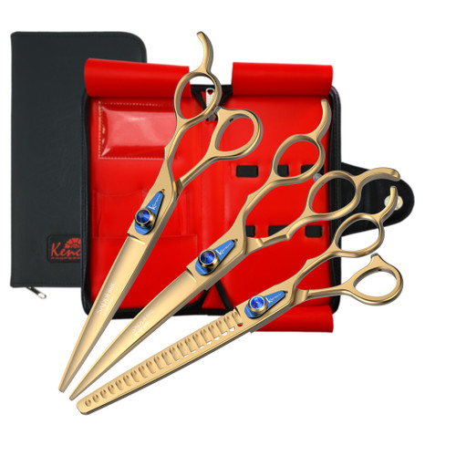 Sapphire | 3-Piece Shears Set - Kenchii Grooming