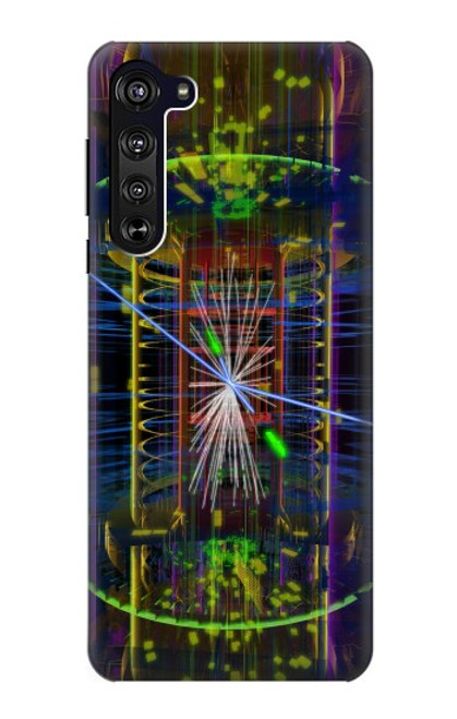 S3545 Quantum Particle Collision Case For Motorola Edge