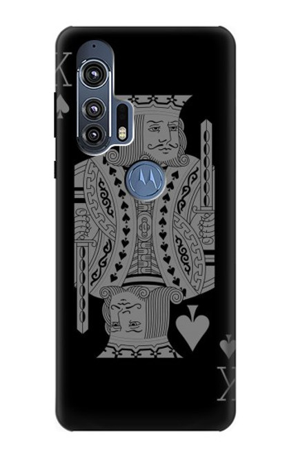 S3520 Black King Spade Case For Motorola Edge+