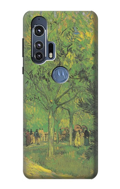 S3748 Van Gogh A Lane in a Public Garden Case For Motorola Edge+