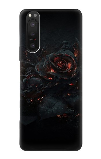 S3672 Burned Rose Case For Sony Xperia 5 II
