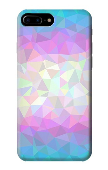 S3747 Trans Flag Polygon Case For iPhone 7 Plus, iPhone 8 Plus