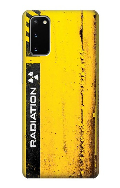 S3714 Radiation Warning Case For Samsung Galaxy S20