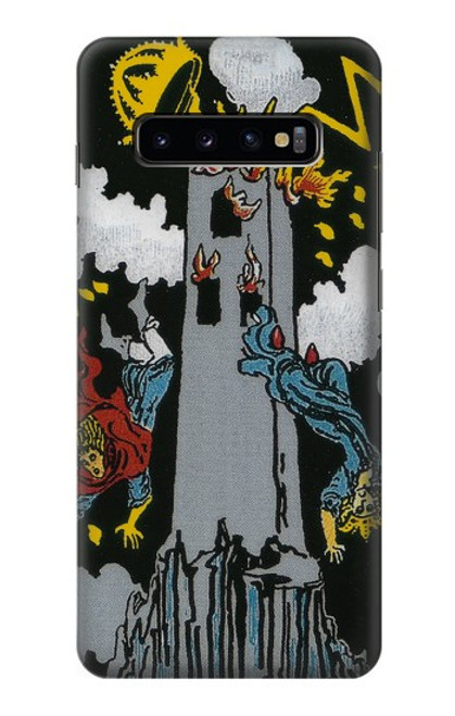 S3745 Tarot Card The Tower Case For Samsung Galaxy S10 Plus