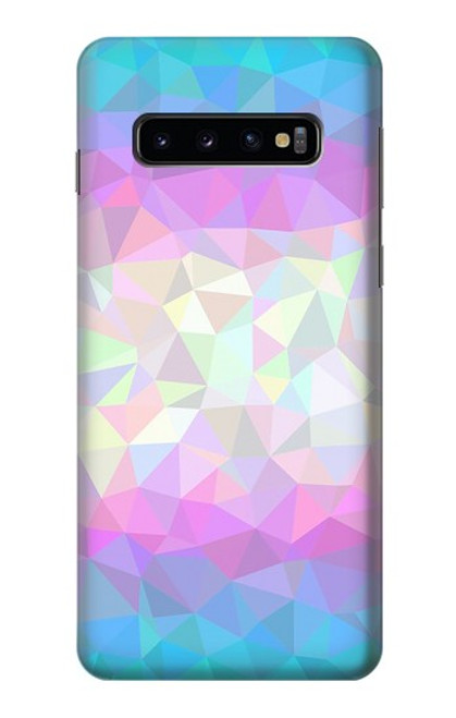 S3747 Trans Flag Polygon Case For Samsung Galaxy S10