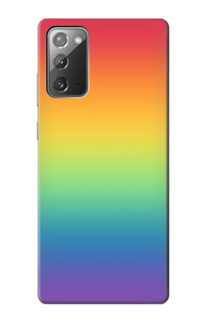 S3698 LGBT Gradient Pride Flag Case For Samsung Galaxy Note 20